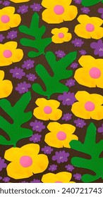 JPG flowers textured background