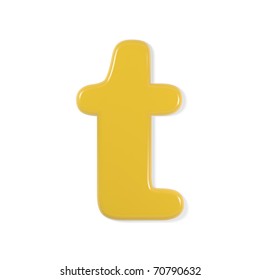 Yellow Font Lower Case Letter U Stock Illustration 70790617 | Shutterstock