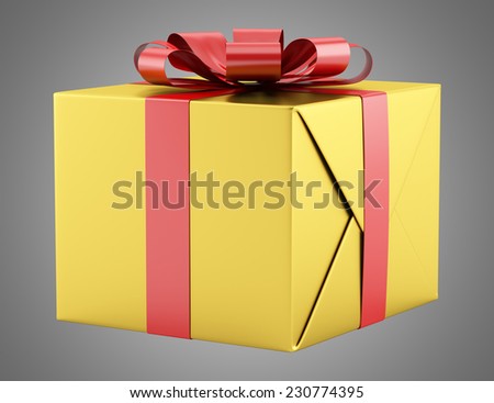 Similar – Image, Stock Photo gift box and gold horse pattern composition. holiday background