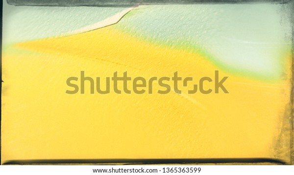Yellow Green Subcompact\
Car Background