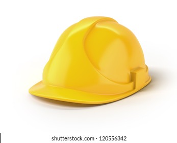 Yellow helmet