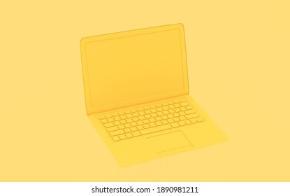 Laptop Yellow Ilustraciones Imagenes Y Vectores De Stock Shutterstock