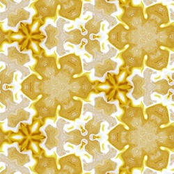 Yellow Lemon Kaleidoscope Mandala Texture Design Background Are Used For Business, Wallpaper, Water Color, Template, Product Decoration And Others