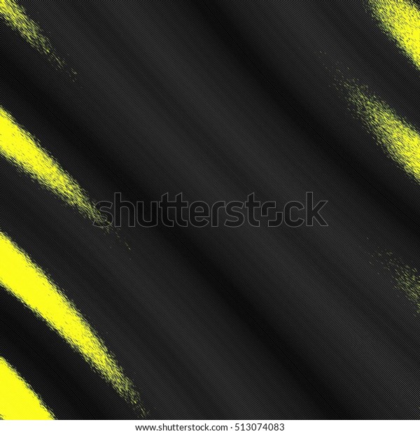 Yellow line design on black stripe line\
texture\
background