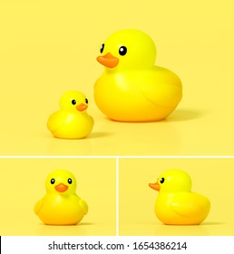 3d duck doll