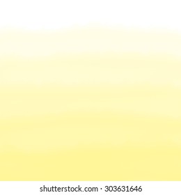 Yellow Ombre Watercolor Background