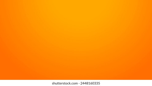 Yellow orange color gradient background, abstract background, yellow background, orange background Arkivillustrasjon