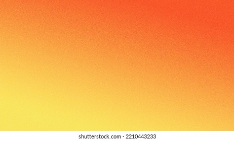 Yellow Orange Red Sunset 4k Background Grain Texture Vintage Blur Gradient