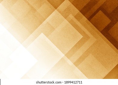 Yellow Orange And White Abstract Background Pattern With Texture And Diamond Shape Designs, Geometric Blocks And Squares Layered In Modern Contemporary Art Design Style In Shadows And Painted Angles