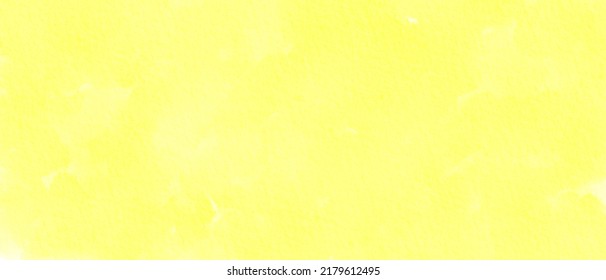 Yellow Pastel Watercolor Paint Stain Rectangle Background