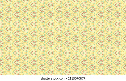 Yellow Seamless Pattern For Print On Demand. Abstract Background.