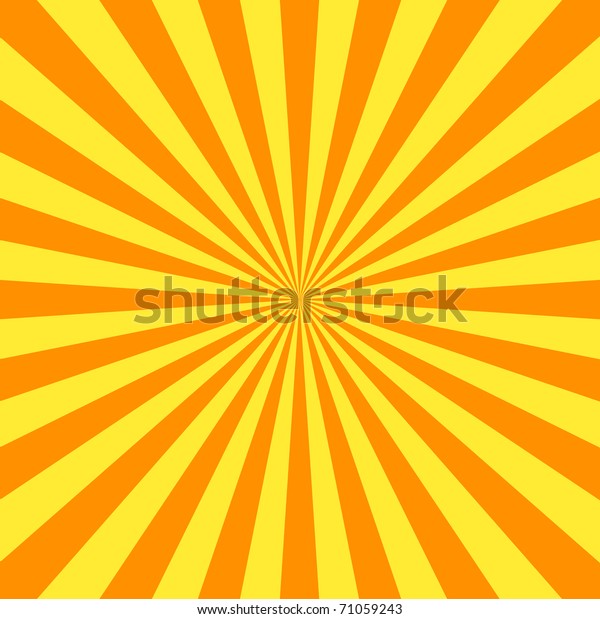 Yellow Stripes Background Flyer Stock Illustration 71059243