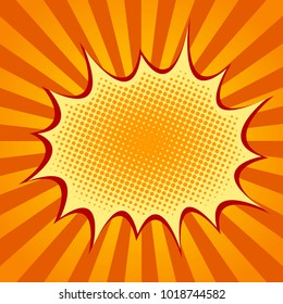 Yellow Sun Shine Halftone Design Background Stock Illustration ...