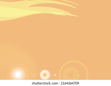 Yellow Texture With Circular Light Bulbs