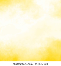 yellow watercolor background - grainy texture