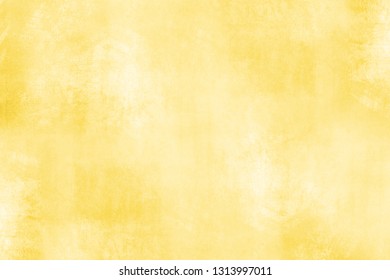 Yellow watercolor background texture