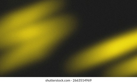 Yellow-black gradient design with a subtle texture of analog film noise. Retro effect, and artistic.