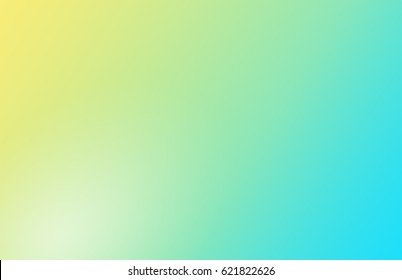 Yellow-blue Gradient Background