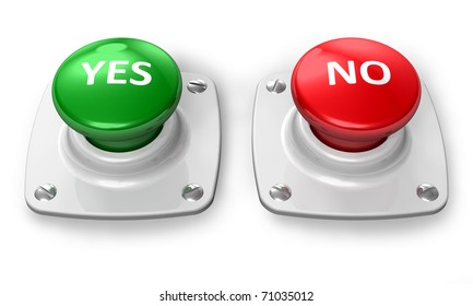 Yes And No Buttons
