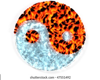 252 Fire ice yin yang Images, Stock Photos & Vectors | Shutterstock