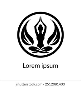 Yoga Logo Design For Brand - Powered by Shutterstock