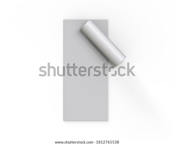 Download Yoga Mat Mockup Template Isolated On Stock Illustration 1812765538