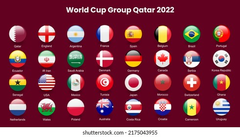 Yogyakarta,Indonesia-Juni, 7 2022. FIFA World Cup. World Cup 2022. Match schedule template