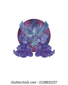 Yokai Demon Japan Decorative Mask Icon