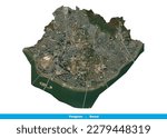 Yongsan, Seoul, South Korea Satellite Imagery