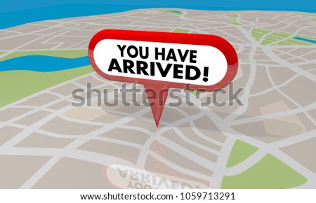 Image, Stock Photo when you have arrived