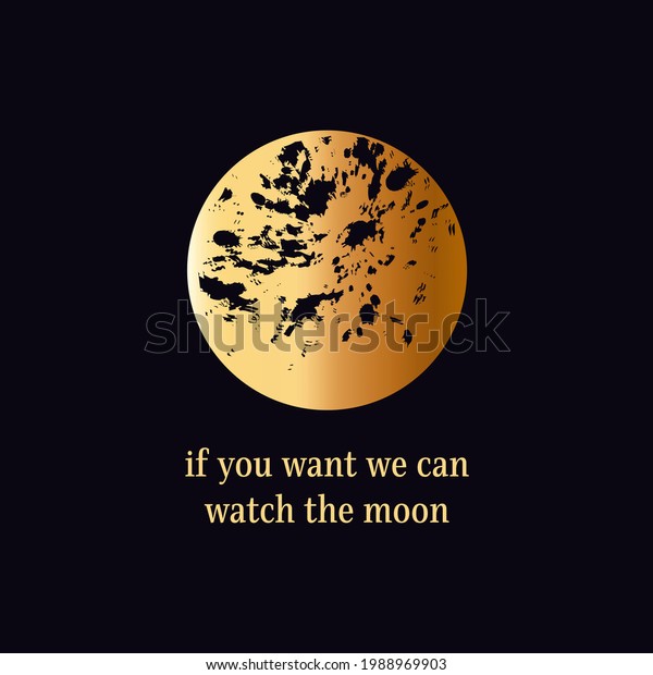 if you want\
we can watch the moon card gold\
logo