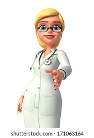 Young Doctor Hand Shake Stock Illustration 171063164 | Shutterstock