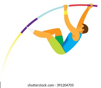 棒高跳び のイラスト素材 画像 ベクター画像 Shutterstock