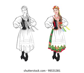 3,000 Polish Folk Costume Images, Stock Photos & Vectors | Shutterstock