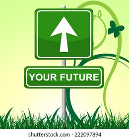 Your Future, Arrow Vision And Pointing