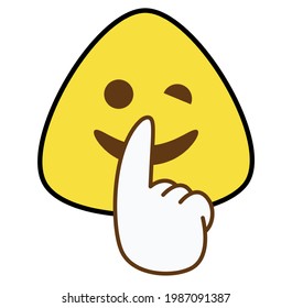 Your Nose Emoji Emoticon Emotional Expression Stock Illustration ...