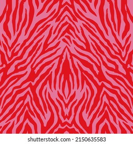 Zebra Seamless Pattern Textil Design