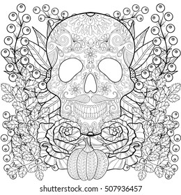 572 Sunflower skull Images, Stock Photos & Vectors | Shutterstock