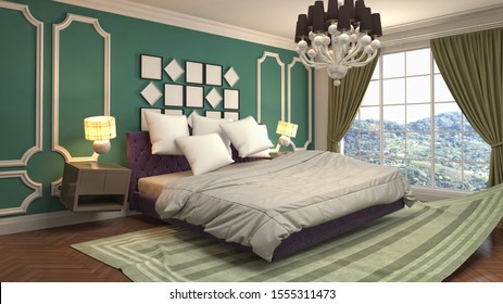 Tray Book Vase Plant On Bed Stock Photo 282711416 | Shutterstock