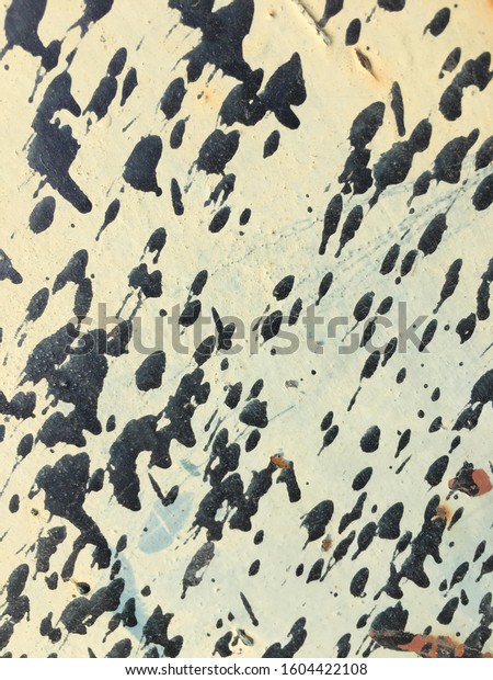 Zinc Metal Texture. Metal\
Distressed White Ornament. Industrial Black Pattern. Background\
Zinc Metal Texture. Yellow Iron Print. Scratched Corroded\
Blanket.