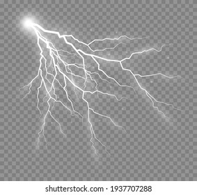 Zipper, thunderstorm and lightning. Symbol of natural strength or magic, abstract, electricity and explosion.