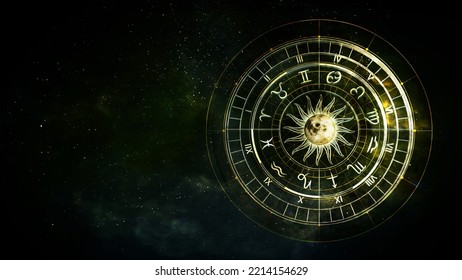 The zodiac of the horoscope circle Astrology and horoscope concepts - Powered by Shutterstock