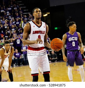 #0 Damion Lee Guard For The Louisville Cardinals At GCU Arena In Phoenix ,AZ USA December,3,2016.