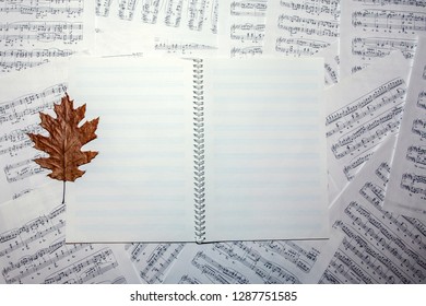 01122018 Moscow Russia Note Paper Autumn Stock Photo 1287751585 ...