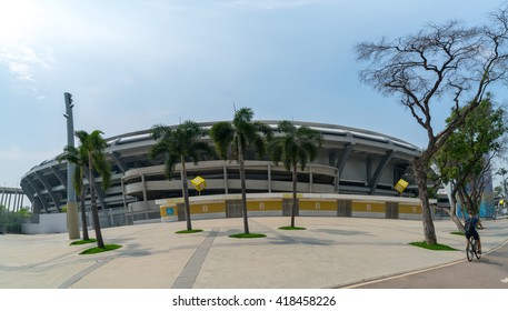 02 APR 2016 : Maracana Stadium Is The Places For Opening Ceremony And Important Sport Event Such As  2014 World Cup And 2016 Summer Olympics And Paralympics In Rio De Janeiro, Brazil