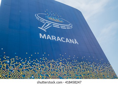 02 APR 2016 : Maracana Stadium Is The Places For Opening Ceremony And Important Sport Event Such As  2014 World Cup And 2016 Summer Olympics And Paralympics In Rio De Janeiro, Brazil