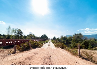 02 June 2019 In Attapeu: Bad Road On The Way To Attapue Affected Areas Of Dam Collapse In The Southern Of Laos