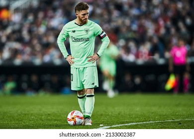 02 March 2022; Mestalla Stadium, Valencia, Spain; Copa Del Rey, Valencia CF Versus Athletic Club; Iker Muniain Of Athletic Club