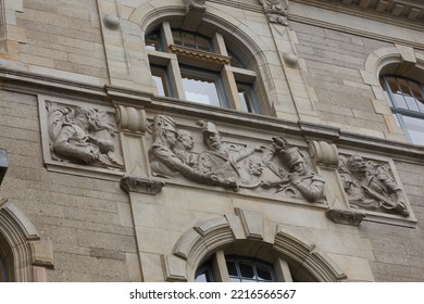 02.10.2019, Hannover, Germany. New Town Hall Of Hannover. Architecture Of The Early 20th Century.