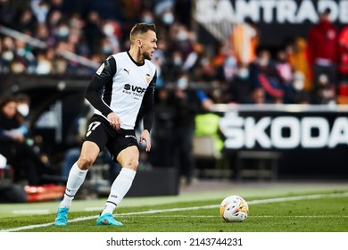 03 April 2022; Mestalla Stadium, Valencia, Spain; La Liga Football, Valencia CF Versus Cadiz CF; Denis Cheryshev Of Valencia CF